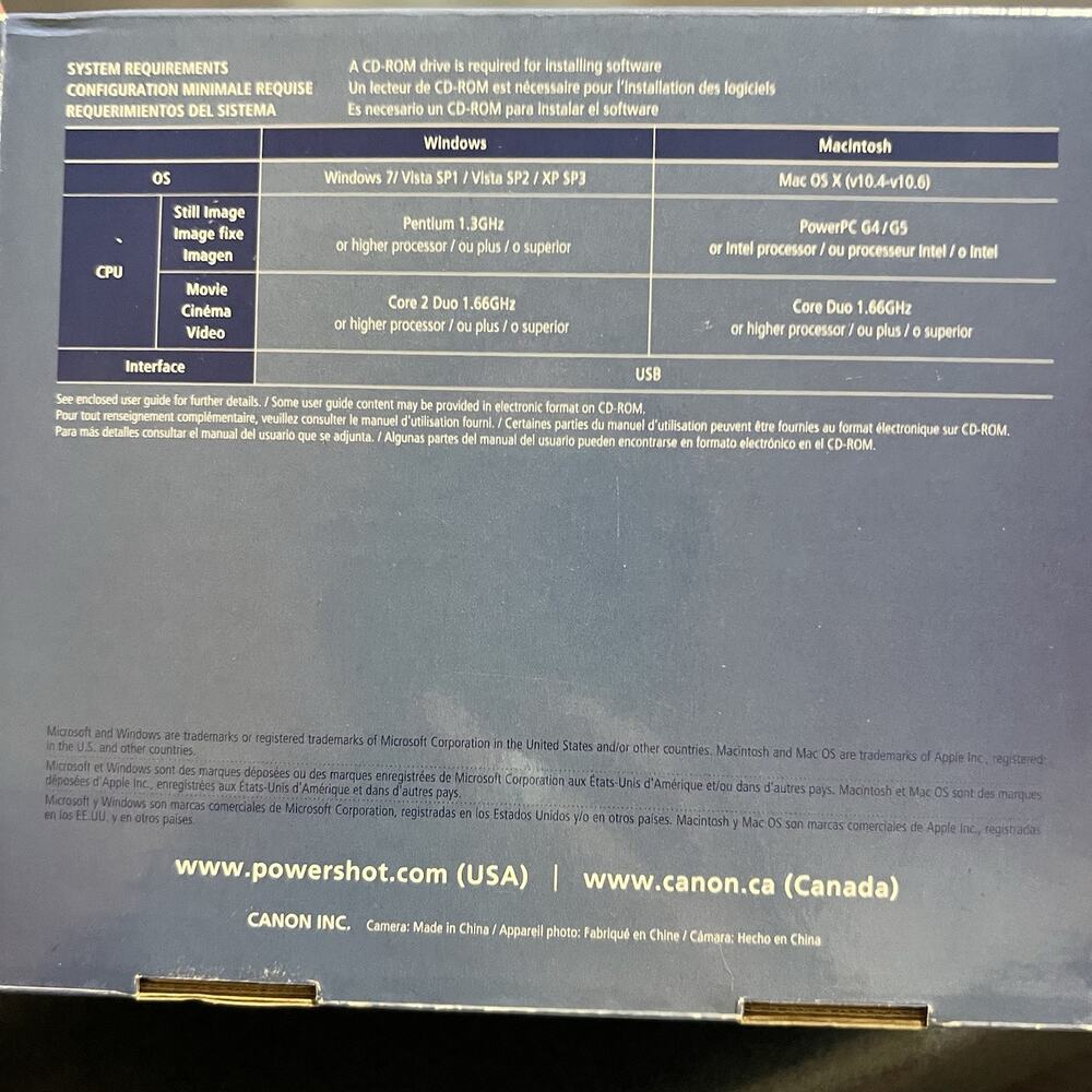 Canon PowerShot SX130 IS 12.1MP Digital Camera BUNDLE Box SD Card Tested Works - Picture 12 of 13